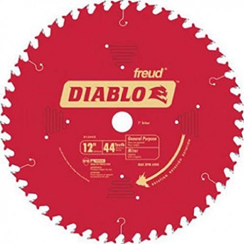 12 in. x 44-Tooth General Purpose Diablo Saw Blade   ** CALL STORE FOR AVAILABILITY AND TO PLACE ORDER **